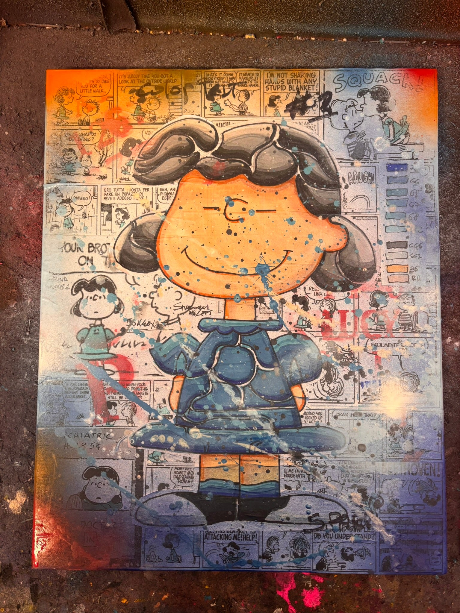 Lucy – Prova colori